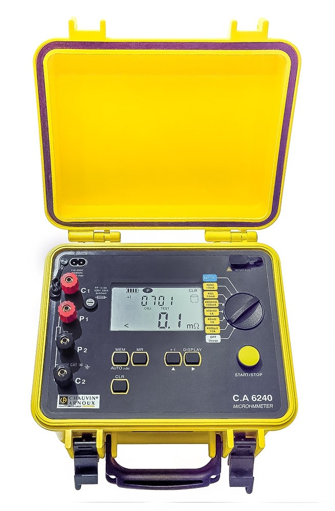 C.A 6240 10 A micro-ohmmeter